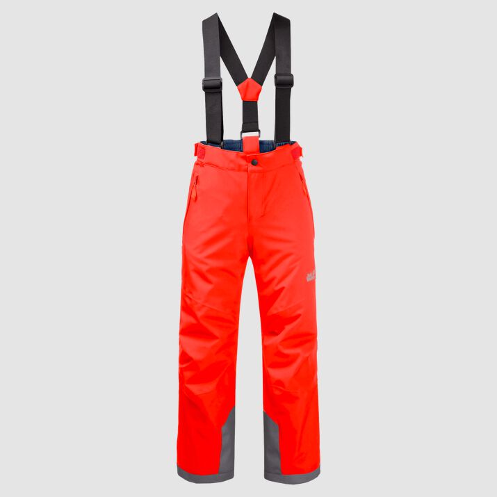 Pantalón Esquí Jack Wolfskin Great Snow Niños Rojos Mexico-9783216